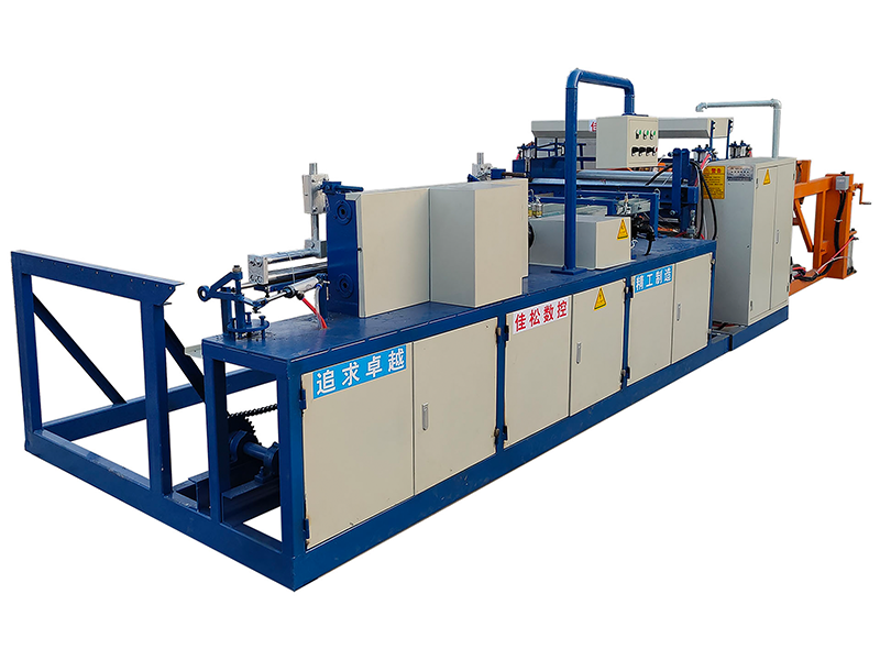 Automatic Parallel paper tube making machine with inline cutting system